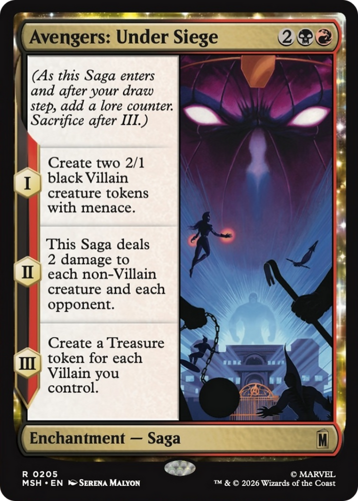 Avengers: Under Siege [Marvel Super Heroes] Magic: The Gathering