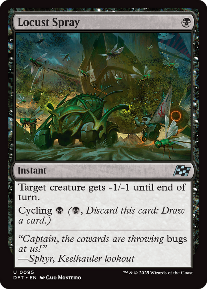 Locust Spray [Aetherdrift] Magic: The Gathering