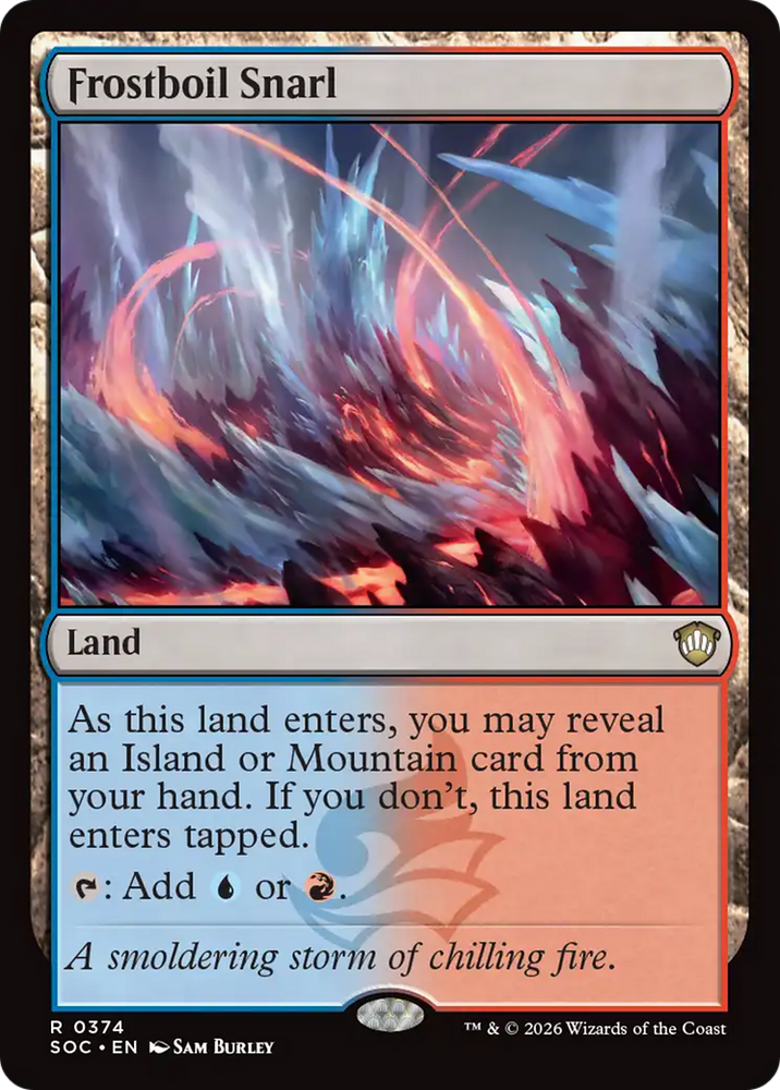 Frostboil Snarl [Secrets of Strixhaven Commander] Magic: The Gathering