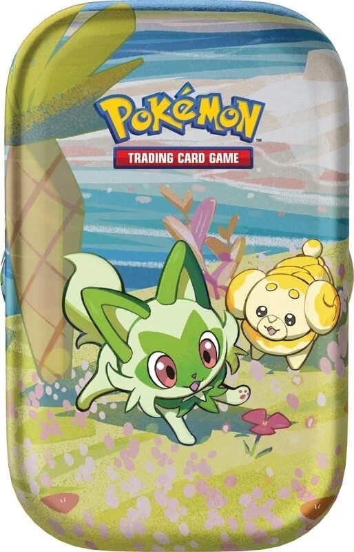 Paldea Friends Mini Tin (Sprigatito & Fidough) Pokémon