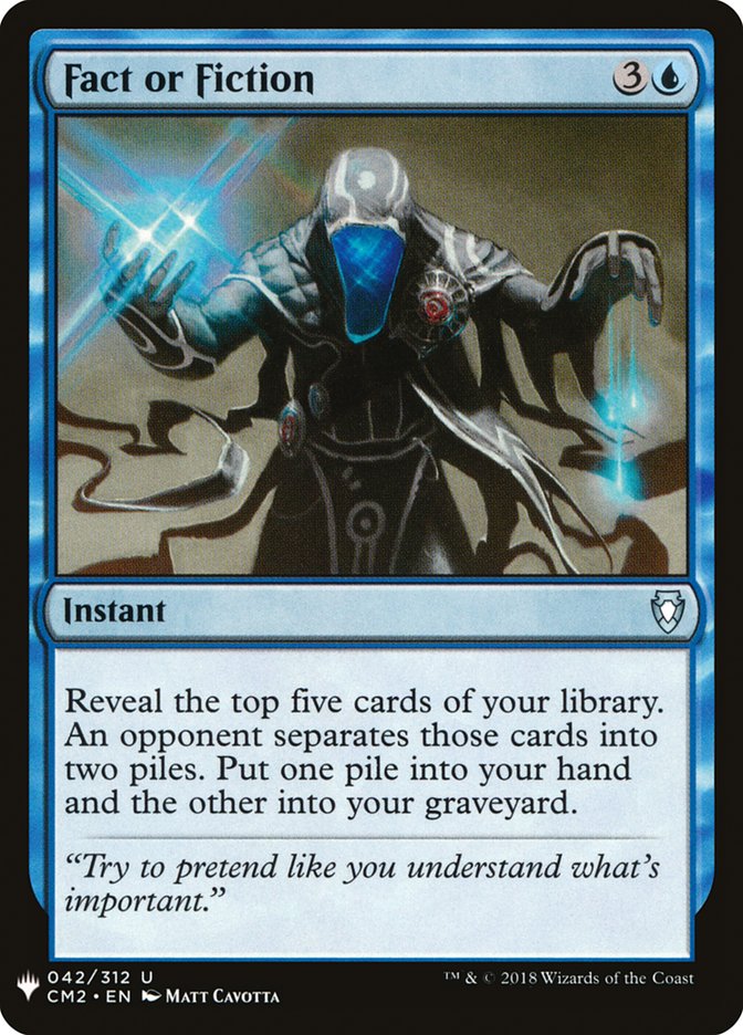 Fact or Fiction [Mystery Booster] Magic: The Gathering