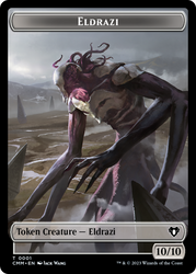 Eldrazi Spawn // Rat Double-Sided Token [Commander Masters Tokens] Magic: The Gathering
