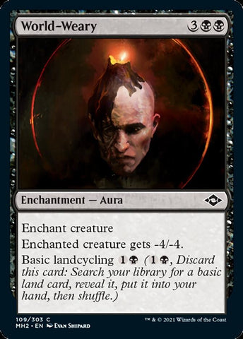 World-Weary [Modern Horizons 2] Magic: The Gathering