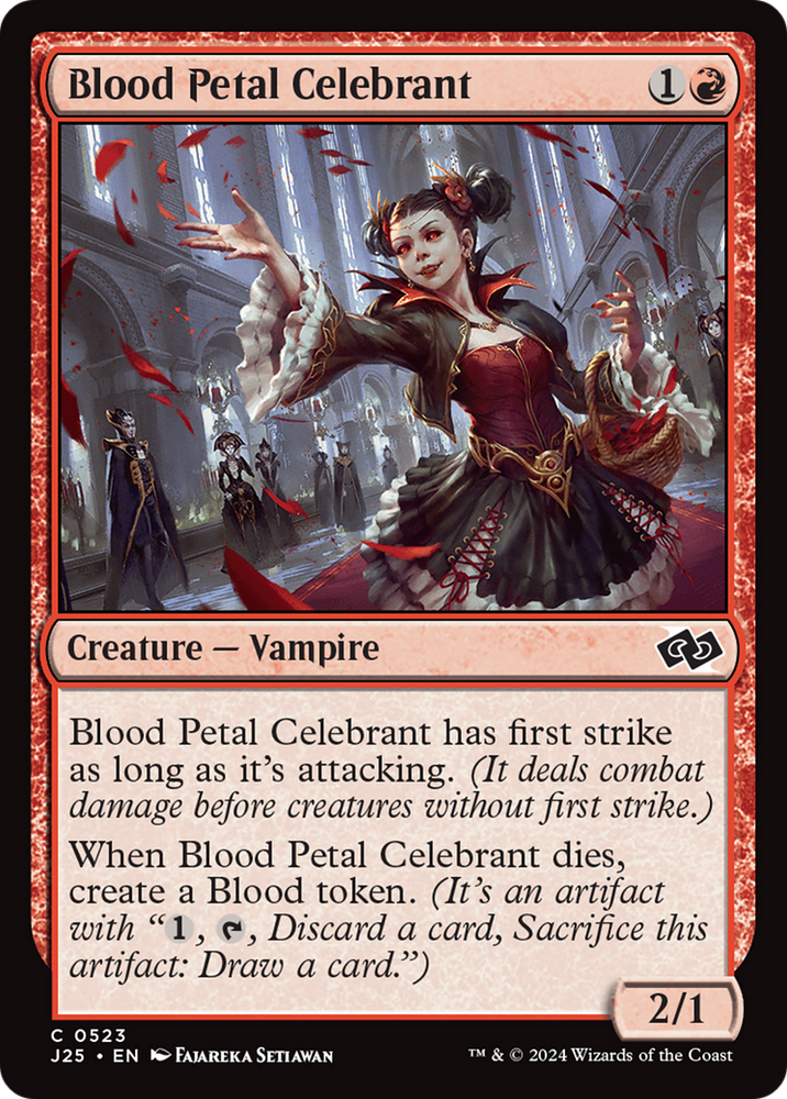Blood Petal Celebrant [Foundations Jumpstart] Magic: The Gathering