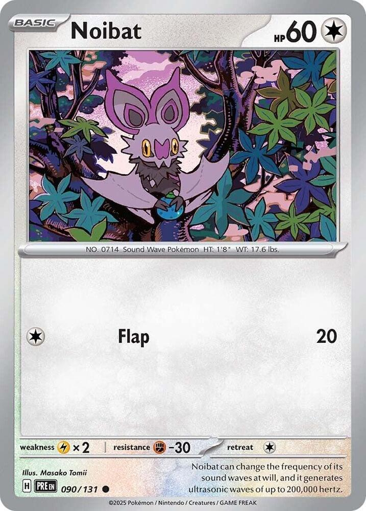 Noibat (090/131) [Scarlet & Violet: Prismatic Evolutions] Pokémon