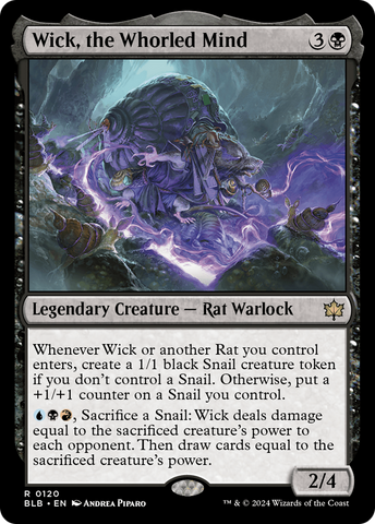 Wick, the Whorled Mind [Bloomburrow] Magic: The Gathering