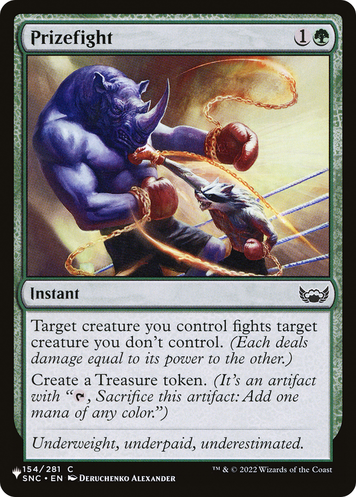 Prizefight [The List] Magic: The Gathering