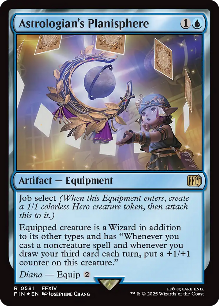 Astrologian's Planisphere (Surge Foil) [FINAL FANTASY] Magic: The Gathering