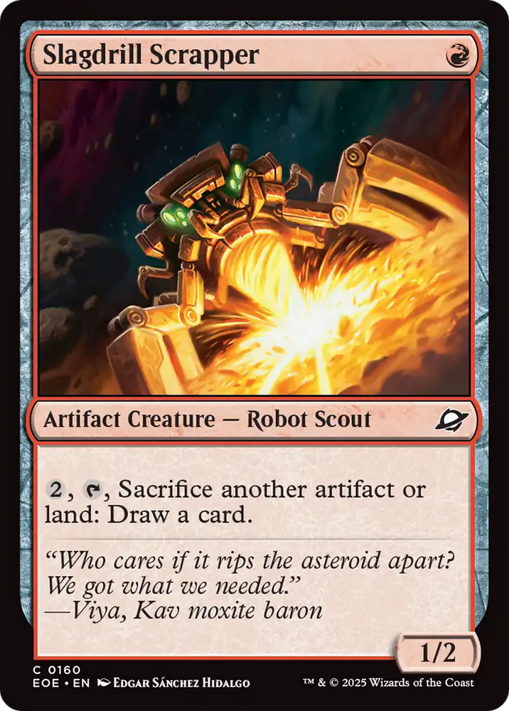 Slagdrill Scrapper [Edge of Eternities] Magic: The Gathering