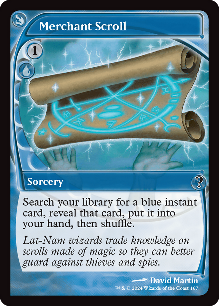 Merchant Scroll (Future Sight) [Mystery Booster 2] Magic: The Gathering