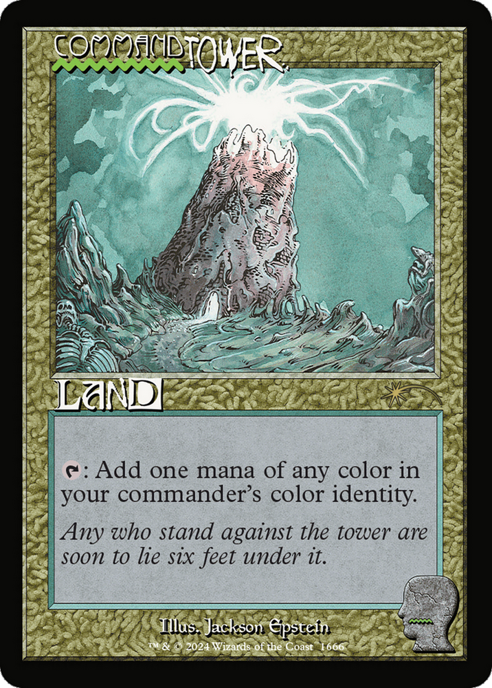 Command Tower (1666) (Rainbow Foil) [Secret Lair Drop Series] Magic: The Gathering