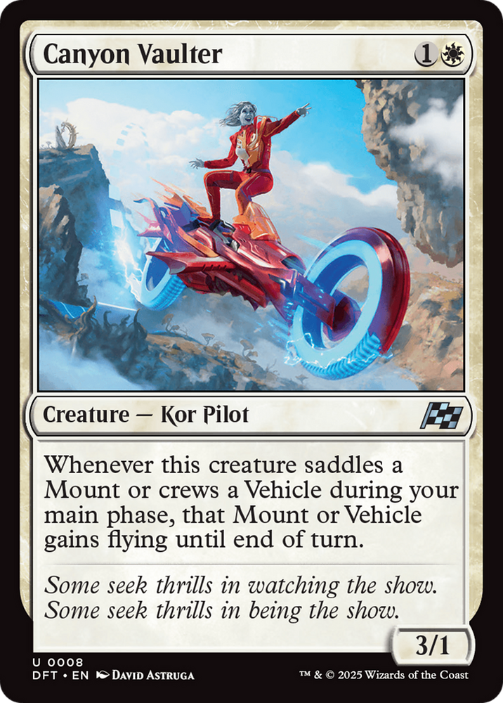 Canyon Vaulter [Aetherdrift] Magic: The Gathering