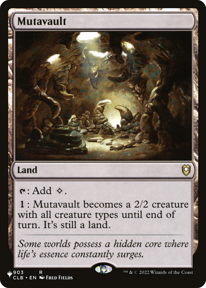 Mutavault (CLB) [The List] Magic: The Gathering