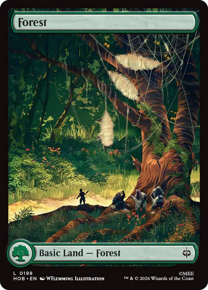 Forest (0198) [The Hobbit] Magic: The Gathering