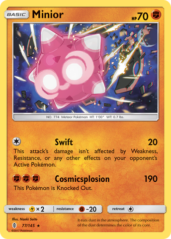 Minior (77/145) [Sun & Moon: Guardians Rising] Pokémon