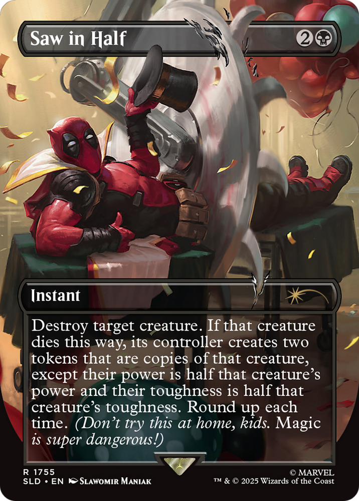 Saw in Half [Secret Lair Drop Series] Magic: The Gathering