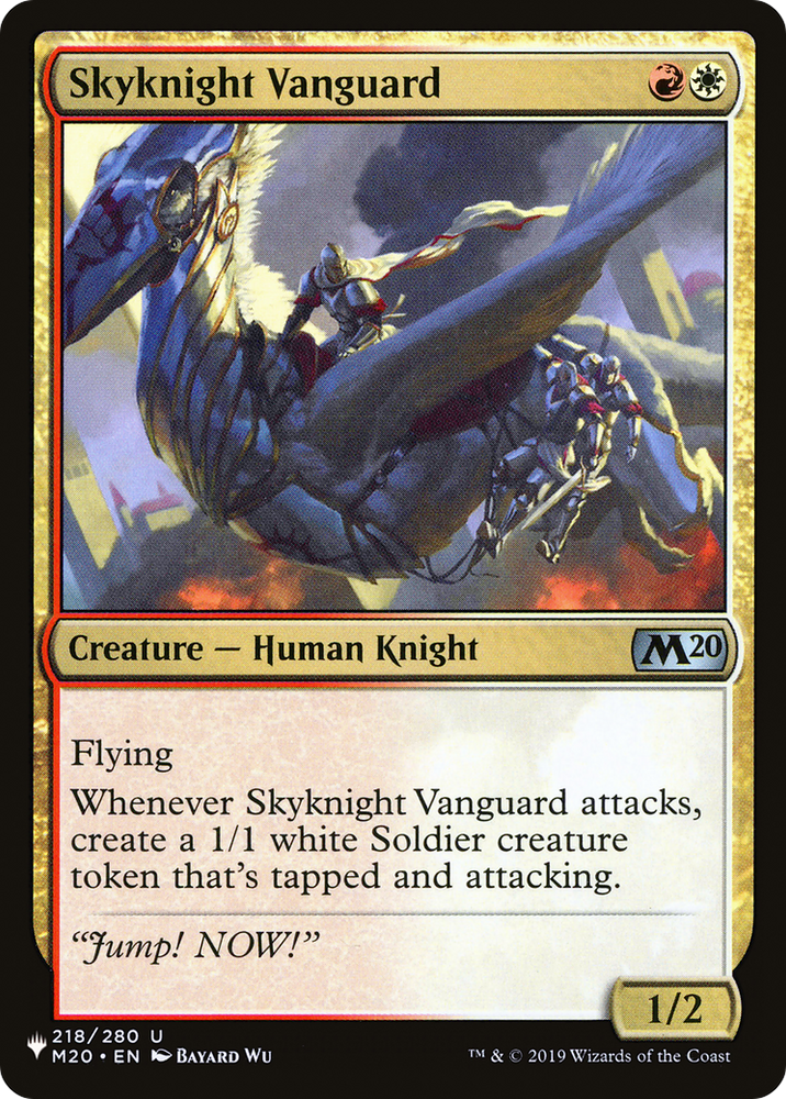 Skyknight Vanguard [The List] Magic: The Gathering