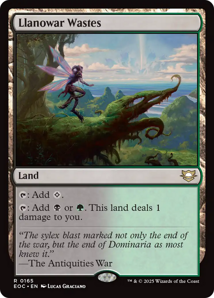 Llanowar Wastes [Edge of Eternities Commander] Magic: The Gathering