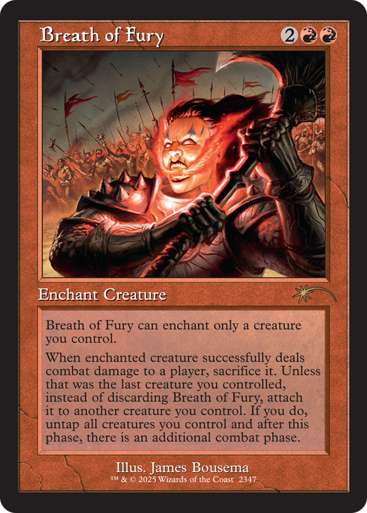 Breath of Fury [Secret Lair Drop Series] Magic: The Gathering