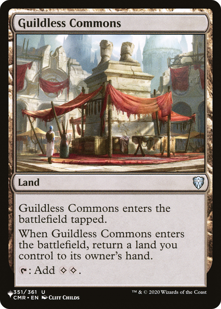 Guildless Commons [The List] Magic: The Gathering