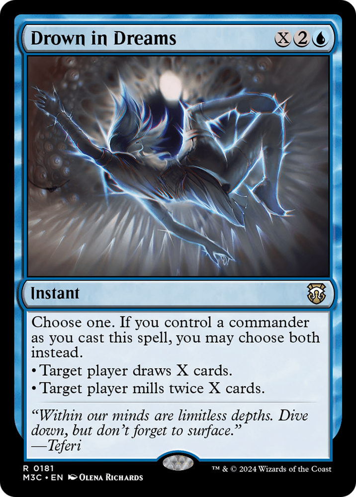 Drown in Dreams (Ripple Foil) [Modern Horizons 3 Commander] Magic: The Gathering