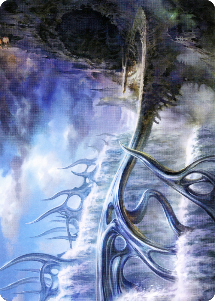 Mistvault Bridge Art Card [Modern Horizons 2 Art Series] Magic: The Gathering