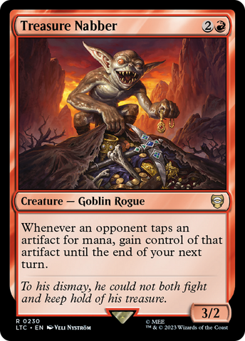 Treasure Nabber [The Lord of the Rings: Tales of Middle-Earth Commander] Magic: The Gathering