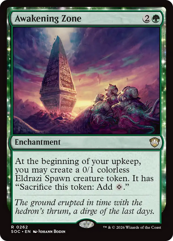 Awakening Zone [Secrets of Strixhaven Commander] Magic: The Gathering