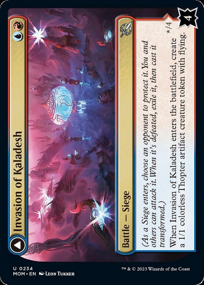Invasion of Kaladesh // Aetherwing, Golden-Scale Flagship [March of the Machine] Magic: The Gathering