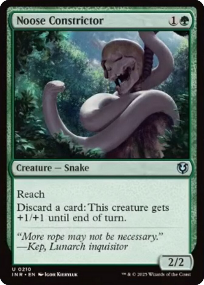 Noose Constrictor [Innistrad Remastered] Magic: The Gathering