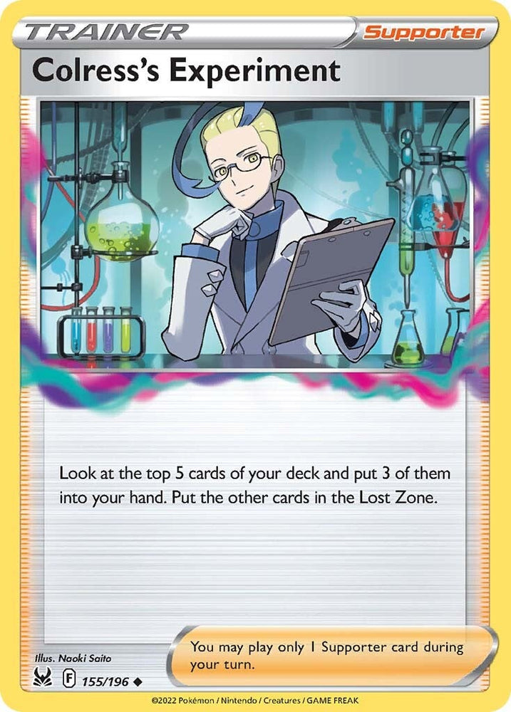 Colress's Experiment (155/196) [Sword & Shield: Lost Origin] Pokémon