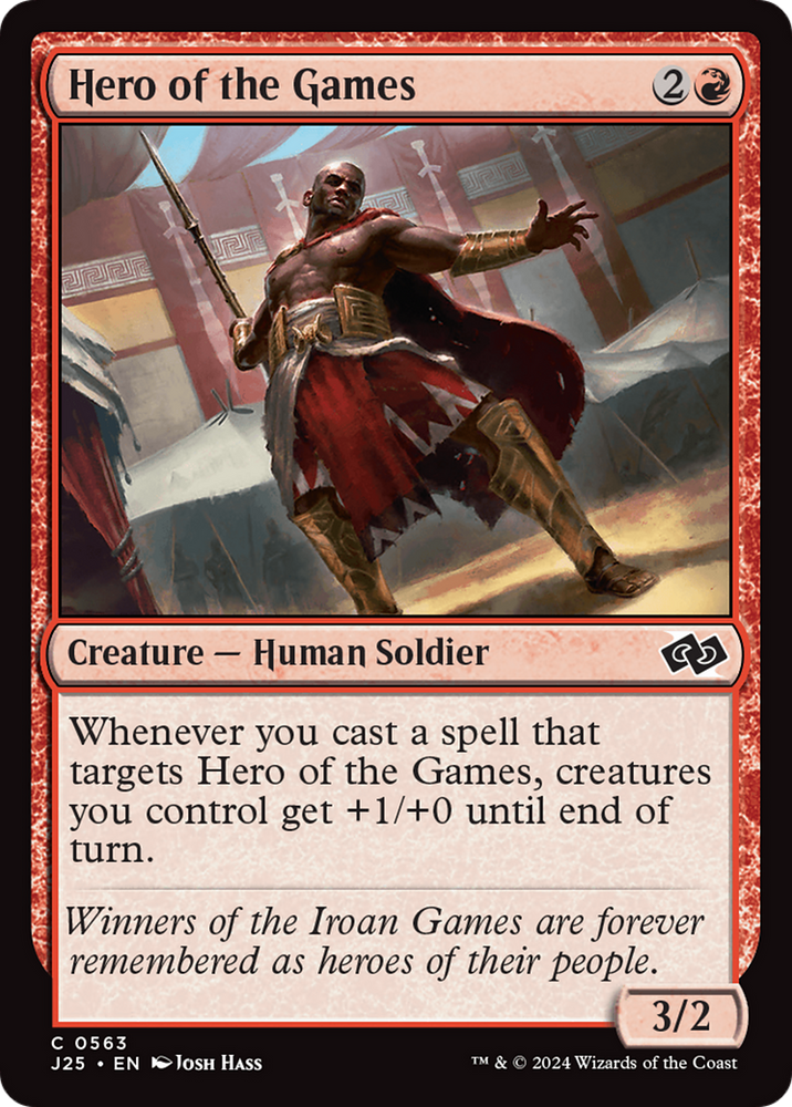 Hero of the Games [Foundations Jumpstart] Magic: The Gathering