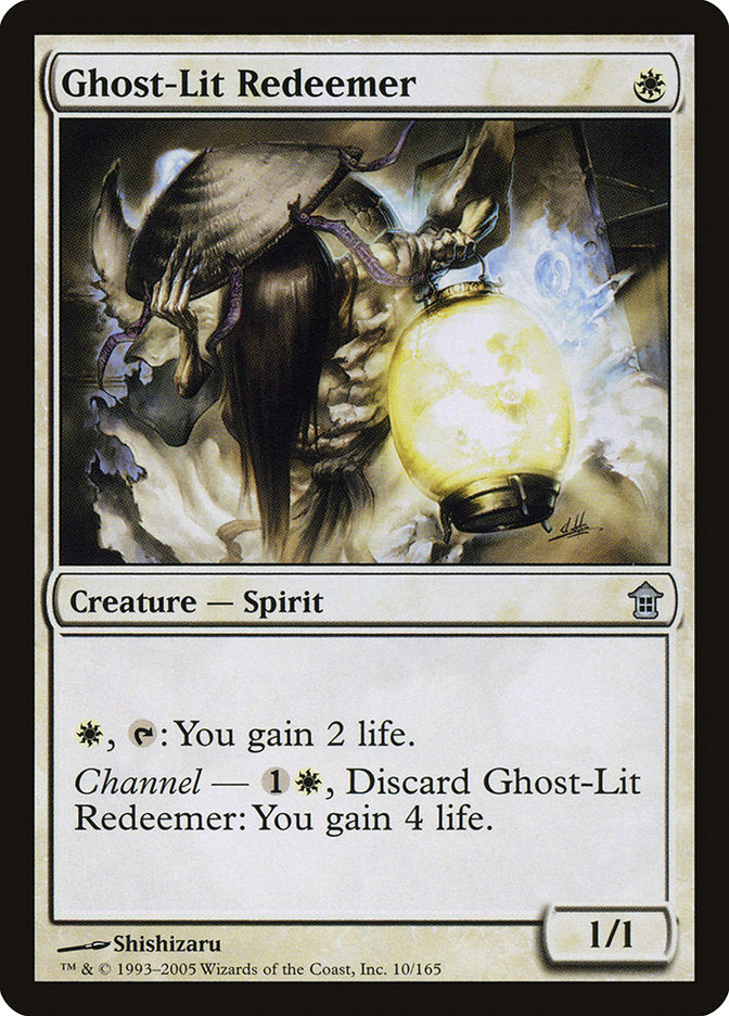 Ghost-Lit Redeemer [Saviors of Kamigawa] Magic: The Gathering