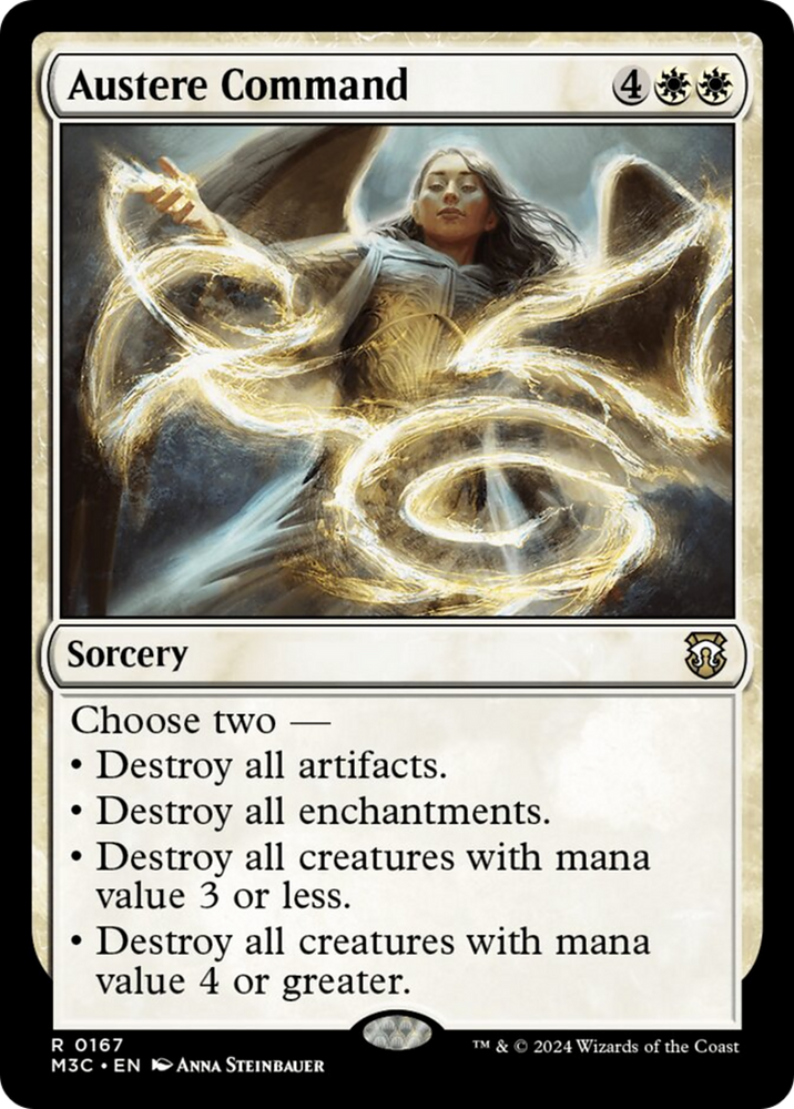 Austere Command [Modern Horizons 3 Commander] Magic: The Gathering