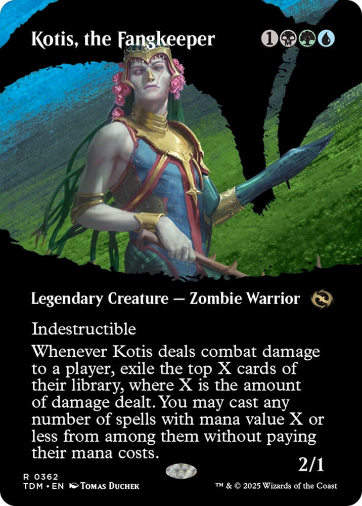 Kotis, the Fangkeeper (Borderless) [Tarkir: Dragonstorm] Magic: The Gathering