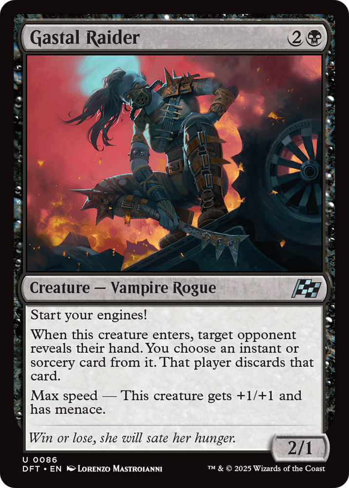 Gastal Raider [Aetherdrift] Magic: The Gathering