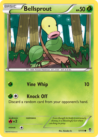 Bellsprout (1/111) [XY: Furious Fists] Pokémon