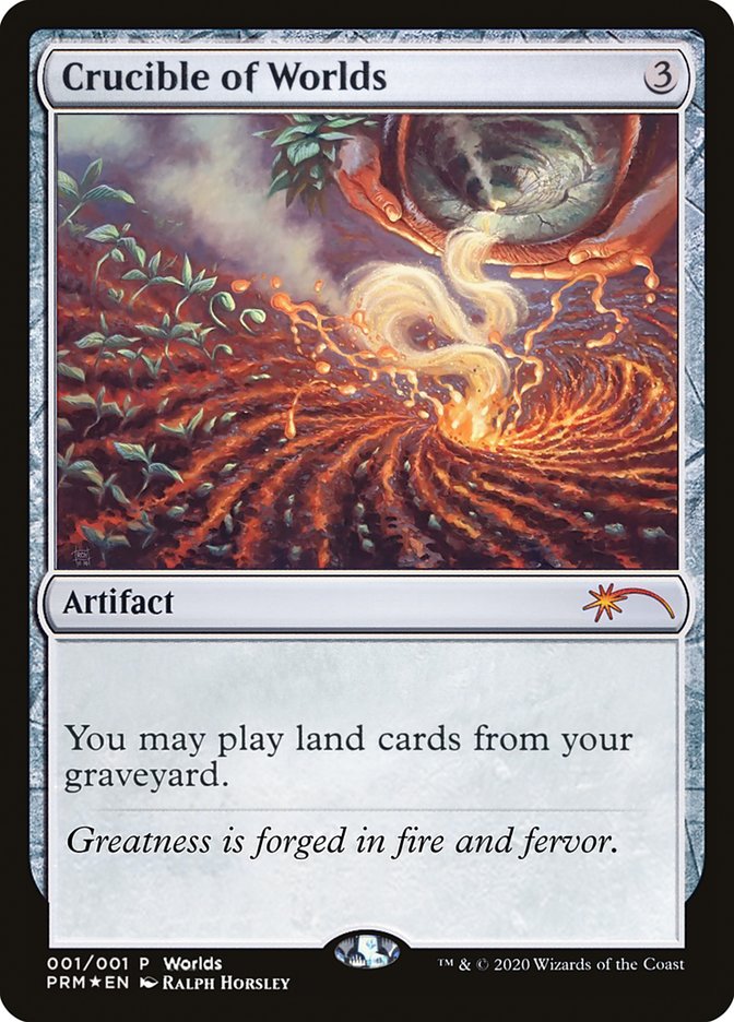 Crucible of Worlds (Worlds) [World Championship Promos] Magic: The Gathering