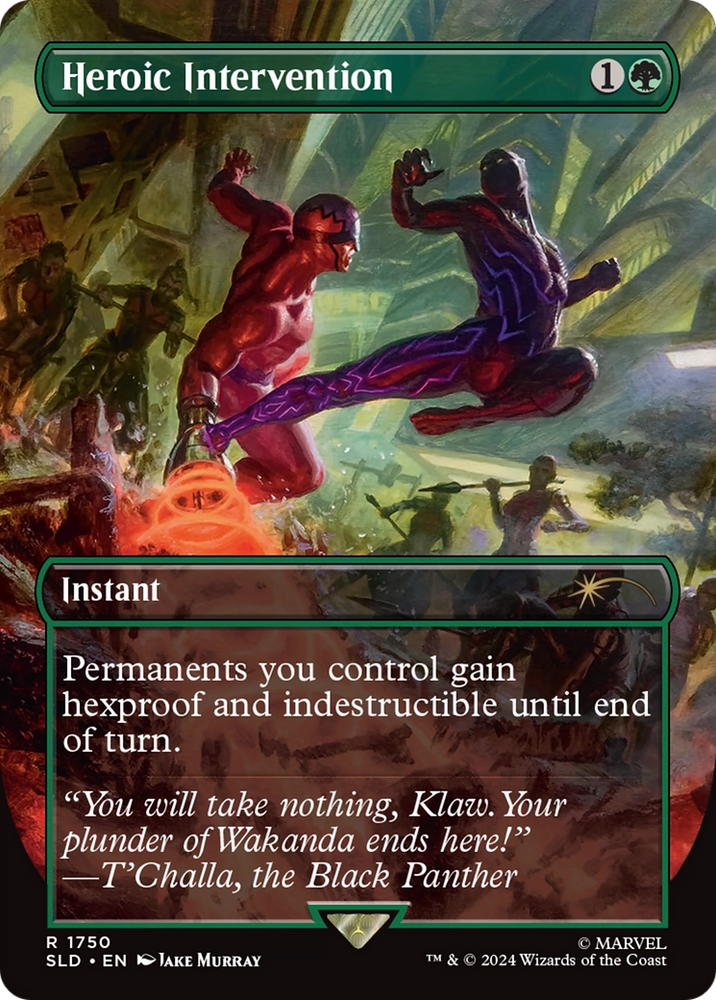 Heroic Intervention [Secret Lair Drop Series] Magic: The Gathering