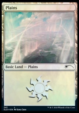 Plains (Doctor) (541) [Secret Lair Drop Promos] Magic: The Gathering