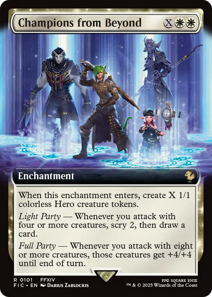 Champions from Beyond (Extended Art) [FINAL FANTASY Commander] Magic: The Gathering
