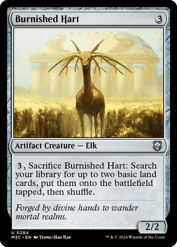 Burnished Hart [Modern Horizons 3 Commander] Magic: The Gathering