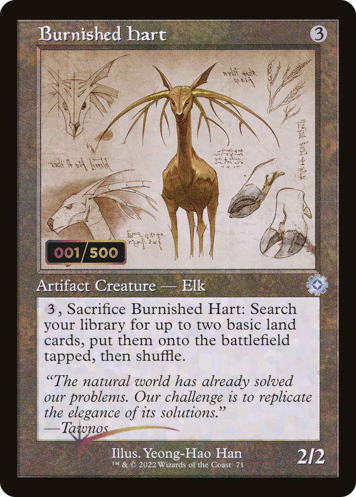 Burnished Hart (Rainbow Foil) [Secret Lair Drop Series] Magic: The Gathering