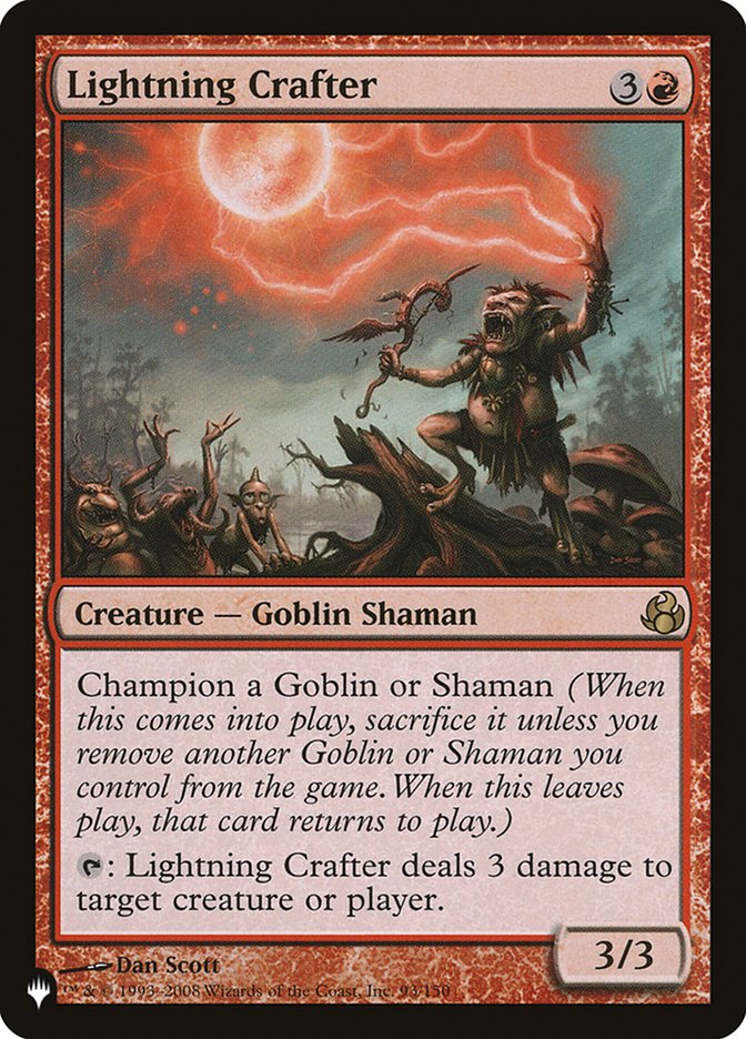 Lightning Crafter [The List] Magic: The Gathering