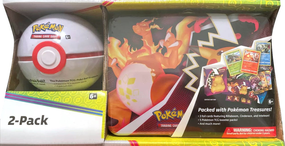 2-Pack Fall 2020 (Collector's Chest Tin/Premier Ball) (Retail Exclusive) Pokémon