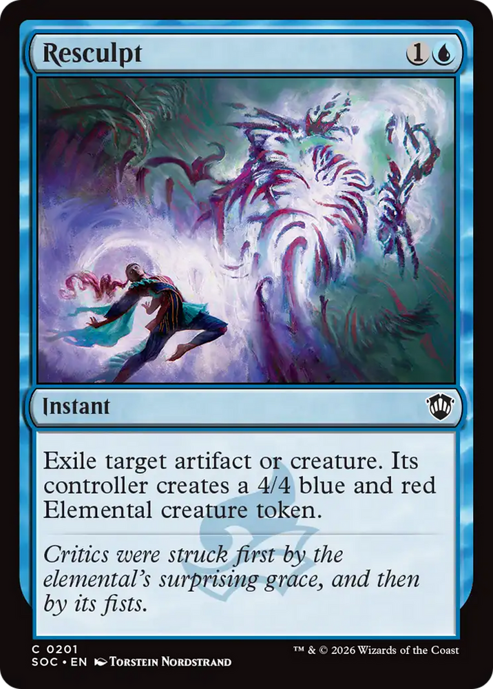 Resculpt [Secrets of Strixhaven Commander] Magic: The Gathering