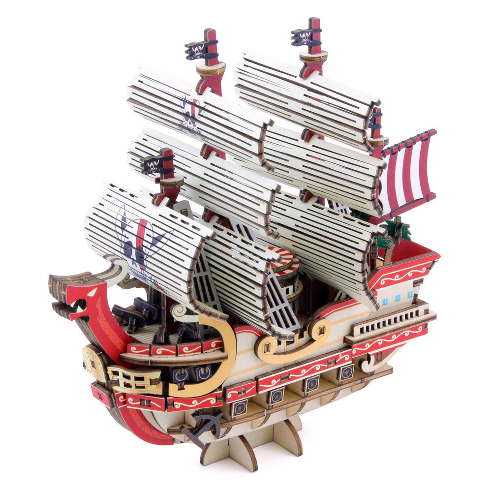 Wa-gu-mi One Piece Red Force Ship Model Wooden 3D Puzzles