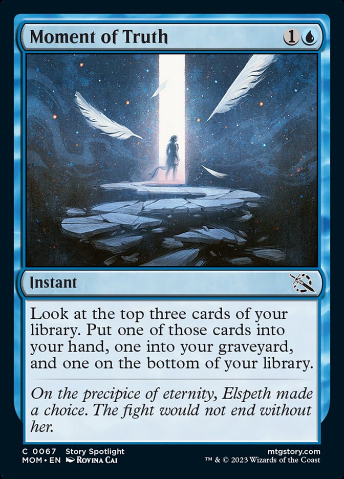 Moment of Truth [March of the Machine] Magic: The Gathering