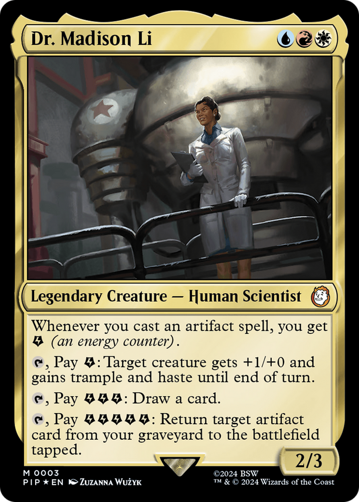 Dr. Madison Li [Fallout] Magic: The Gathering