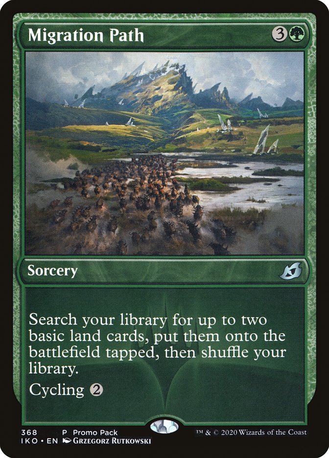 Migration Path (Promo Pack) [Ikoria: Lair of Behemoths Promos] Magic: The Gathering